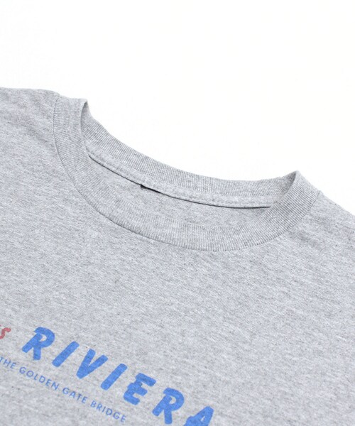 RNA（アールエヌエー）の「M2559 PINK MOTELリビエラプリントロンT（トップス・レディース・ホワイト/杢グレー/ピンク）」の18枚目の写真