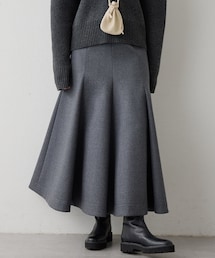 Whim Gazette（ウィムガゼット）の「ボンディングウールスカート（スカート・レディース）」