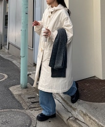 CIAOPANIC TYPY | 【willow】中綿ダッフルロングコート(ダッフルコート)