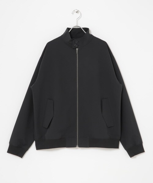ITEMS URBANRESEARCH（アイテムズ アーバンリサーチ）の「TRストレッチ ハリントンジャケット（ブルゾン・メンズ・BLK/GRY/BEG・M/L）」の12枚目の写真