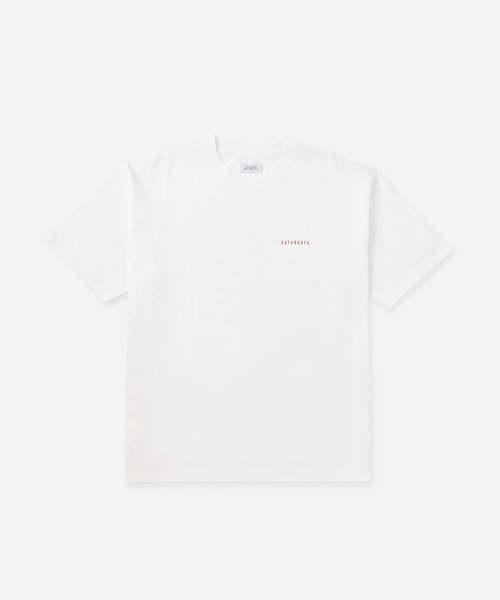 Saturdays NYC(サタデーズ ニューヨークシティ )の「Solar SATURDAYS Relax SS Tee(Tシャツ/カットソー・レディース・ブラック/ホワイト/ブルー・L/M/S/XL)」の15枚目の写真