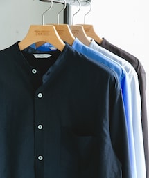 URBAN RESEARCH DOORS | 『XLサイズ/WEB限定』『吸水速乾』セオアルファバンドカラーロングスリーブシャツ(シャツ/ブラウス)