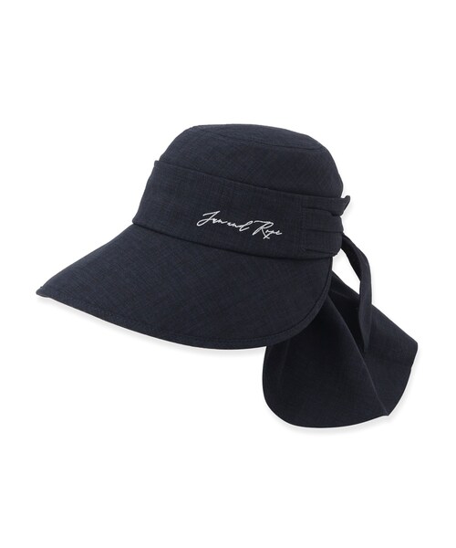 ROPE'（ロペ）の「3WAY UVハット（ハット・レディース・ブラック/ホワイト/ベージュ/ネイビー・F）」の4枚目の写真