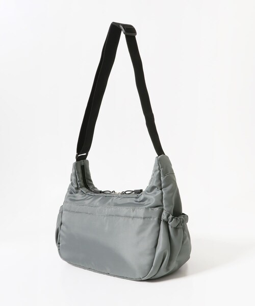 URBAN RESEARCH Sonny Label（アーバンリサーチサニーレーベル）の「グログラン2ポケットショルダーバッグ（ショルダーバッグ・レディース・グレー/ブラック・one）」の17枚目の写真