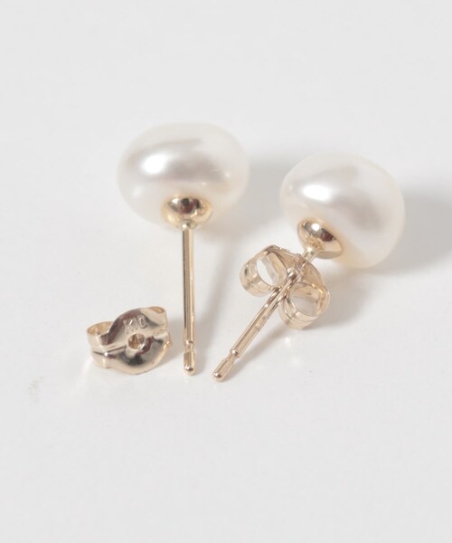 かぐれ（カグレ）の「Toile　2 PEARL PIERCE（ピアス（両耳用）・レディース・WH・Free）」の10枚目の写真