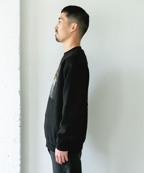 URBAN RESEARCH DOORS(アーバンリサーチドアーズ)の「セザンヌ アートプリント裏起毛スウェット(スウェット・メンズ・GRAY/BLACK・M/L)」の13枚目の写真