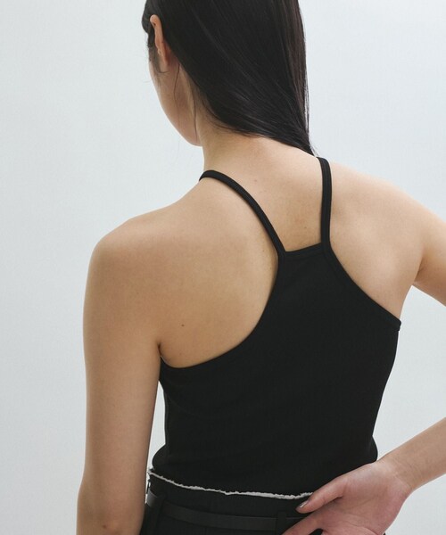 ADAM ET ROPE'(アダムエロペ)の「Mロックホルターキャミ(キャミソール・レディース・ブラック/ホワイト/ダークブラウン・38/F)」の18枚目の写真