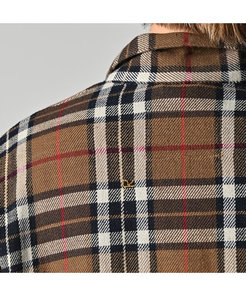 45R（フォーティファイブアール）の「インディゴネルの9084ポケットシャツ（その他・レディース・76-インディゴグレンチェック/77-インディゴタータンチェック・01-XS/02-S/03-M/04-L）」の16枚目の写真