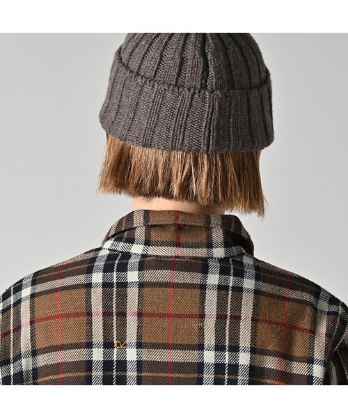 45R（フォーティファイブアール）の「インディゴネルの9084ポケットシャツ（その他・レディース・76-インディゴグレンチェック/77-インディゴタータンチェック・01-XS/02-S/03-M/04-L）」の14枚目の写真