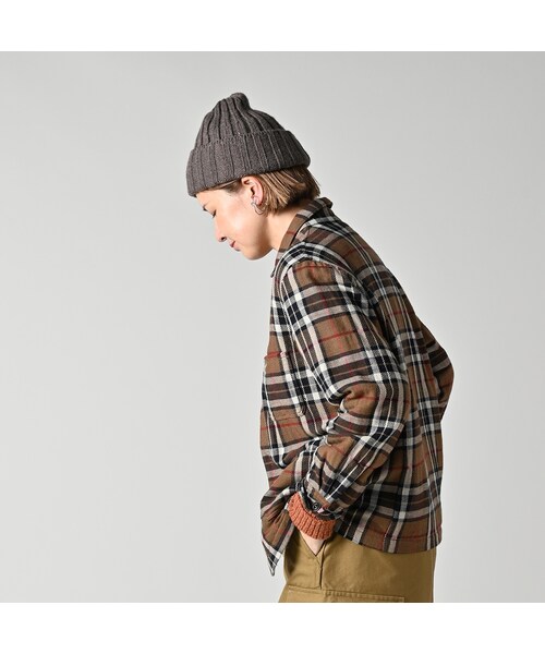 45R（フォーティファイブアール）の「インディゴネルの9084ポケットシャツ（その他・レディース・76-インディゴグレンチェック/77-インディゴタータンチェック・01-XS/02-S/03-M/04-L）」の7枚目の写真