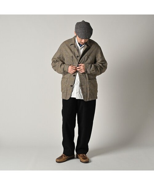 45R（フォーティファイブアール）の「インディゴネルの9084ポケットシャツ（その他・レディース・76-インディゴグレンチェック/77-インディゴタータンチェック・01-XS/02-S/03-M/04-L）」の5枚目の写真