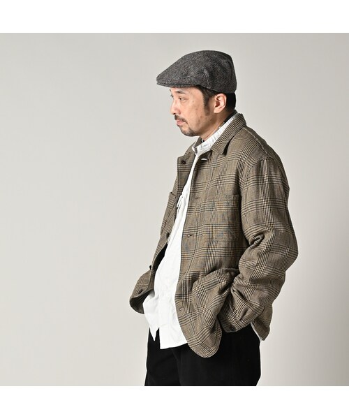 45R（フォーティファイブアール）の「インディゴネルの9084ポケットシャツ（その他・レディース・76-インディゴグレンチェック/77-インディゴタータンチェック・01-XS/02-S/03-M/04-L）」の10枚目の写真