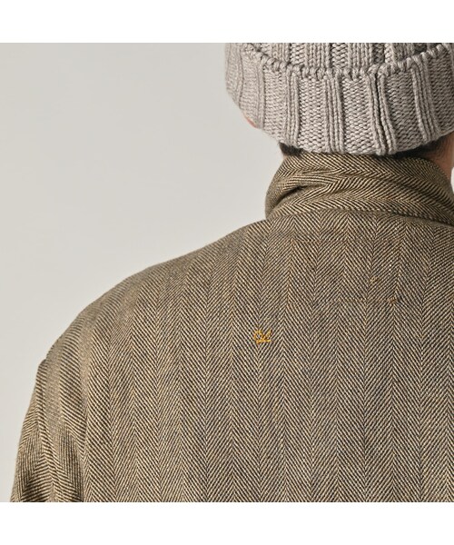 45R（フォーティファイブアール）の「インディゴネルの9084ポケットシャツ（その他・レディース・75-インディゴヘリンボン・01-XS/02-S/03-M/04-L/05-XL）」の13枚目の写真