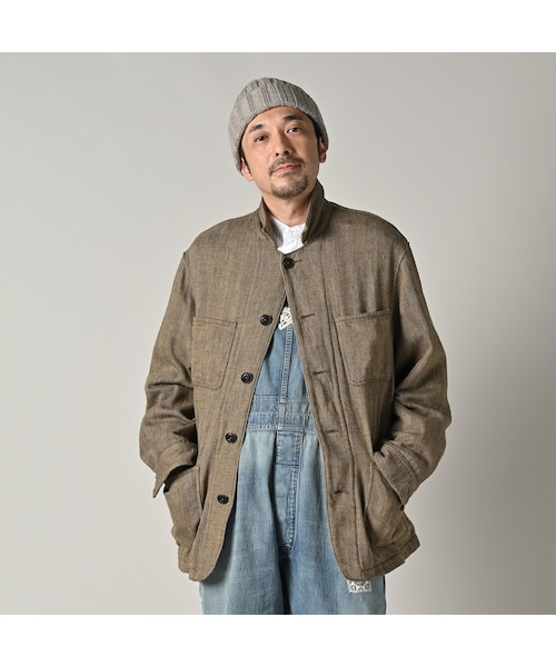 45R（フォーティファイブアール）の「インディゴネルの9084ポケットシャツ（その他・レディース・75-インディゴヘリンボン・01-XS/02-S/03-M/04-L/05-XL）」の8枚目の写真