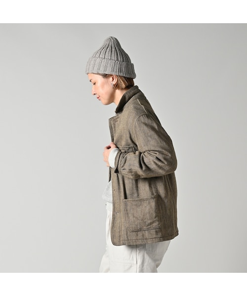 45R（フォーティファイブアール）の「インディゴネルの9084ポケットシャツ（その他・レディース・75-インディゴヘリンボン・01-XS/02-S/03-M/04-L/05-XL）」の6枚目の写真