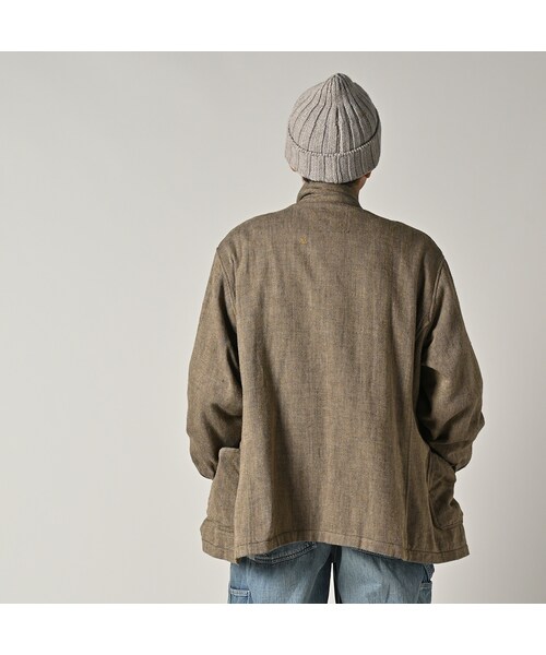 45R（フォーティファイブアール）の「インディゴネルの9084ポケットシャツ（その他・レディース・75-インディゴヘリンボン・01-XS/02-S/03-M/04-L/05-XL）」の10枚目の写真