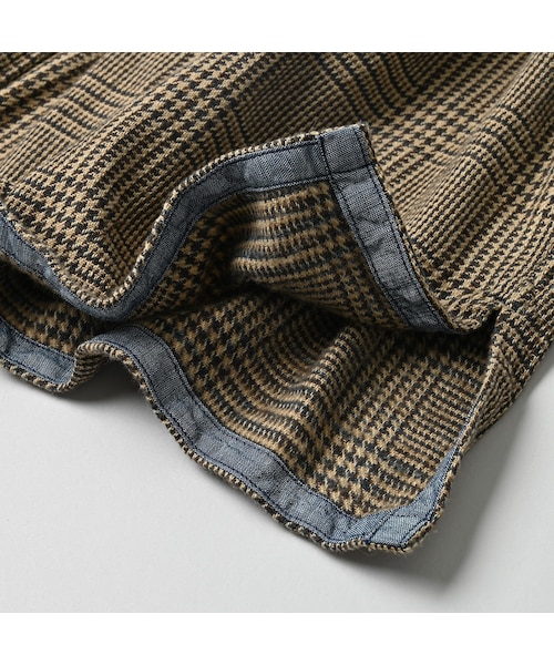 45R（フォーティファイブアール）の「インディゴネルのタンバリンブラウス（その他・レディース・76-インディゴグレンチェック/77-インディゴタータンチェック・02-M/03-L）」の18枚目の写真