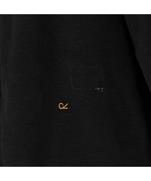 45R（フォーティファイブアール）の「モールサージストレッチのパフブラウス（その他・レディース・62-カーキ/75-ネイビー/83-茶/92-クロ・02-M/03-L）」の15枚目の写真