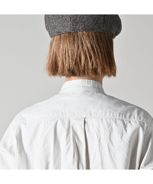 45R（フォーティファイブアール）の「薄バックサテンの908ニームシャツ（その他・レディース・06-アンティークホワイト/62-カーキ/75-ネイビー・01-XS/02-S/03-M/04-L/05-XL）」の16枚目の写真