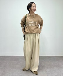 PUAL CE CIN | 【＠sein___000企画】ジャガードロゴ2WAYニットプルオーバー(ニット/セーター)