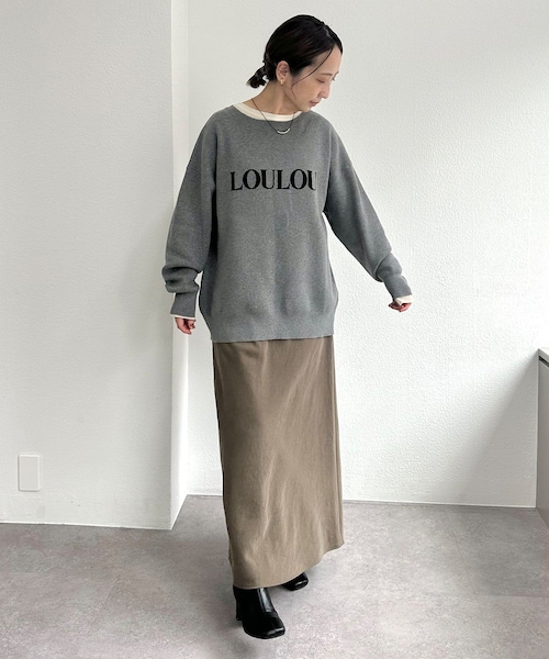 PUAL CE CIN(ピュアルセシン)の「【@sein___000企画】ジャガードロゴ2WAYニットプルオーバー(ニット/セーター・レディース・ブラウン/ベージュ/グレー・FREE)」の2枚目の写真