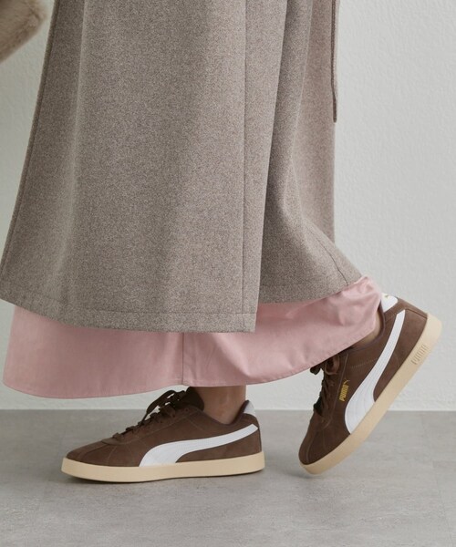 un dix cors(アンディコール)の「【PUMA(プーマ)】CLUB2(スニーカー・レディース・ブラウン・24/23/23.5)」の1枚目の写真