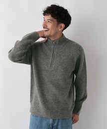 FOUND GOOD | フワフワハーフジップニット/31105023(トップス)