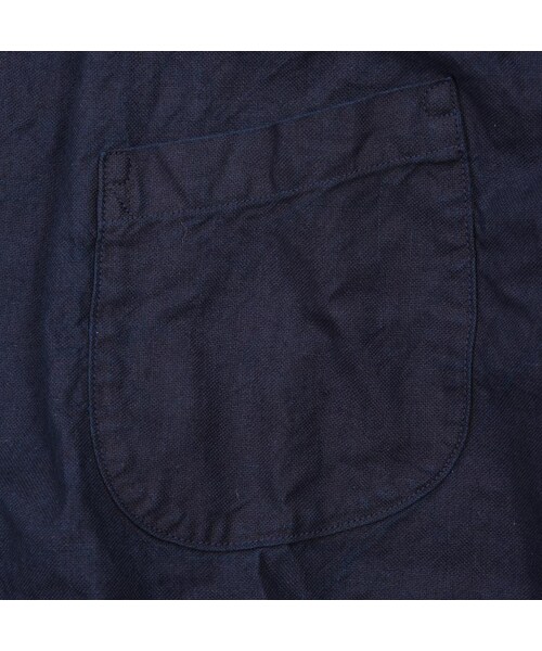 45R（フォーティファイブアール）の「オックスフォードの908オーシャンボタンダウンシャツ（インディゴ）（その他・レディース・79-インディゴ・03-M）」の8枚目の写真