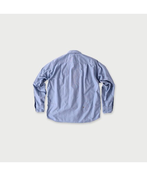 45R（フォーティファイブアール）の「オックスフォードの908 8ノットシャツ（その他・レディース・02-シロ・05-XL）」の2枚目の写真