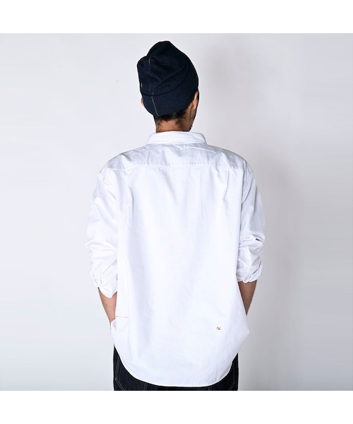 45R（フォーティファイブアール）の「オックスフォードの908 8ノットシャツ（その他・レディース・02-シロ・05-XL）」の8枚目の写真