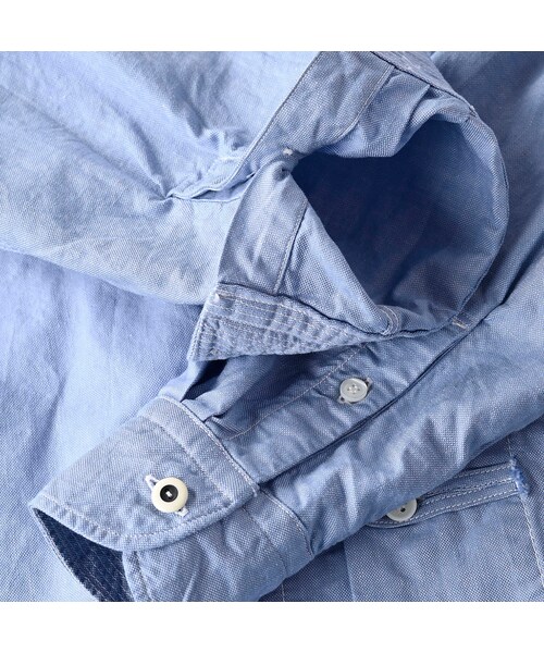 45R（フォーティファイブアール）の「オックスフォードの908 8ノットシャツ（その他・レディース・02-シロ・05-XL）」の12枚目の写真