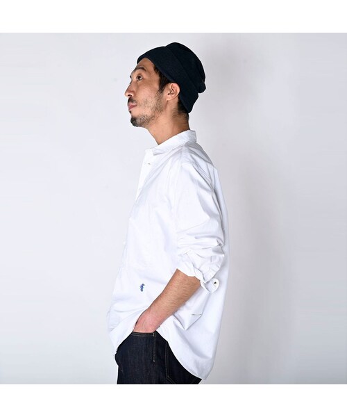 45R（フォーティファイブアール）の「オックスフォードの908 8ノットシャツ（その他・レディース・02-シロ・05-XL）」の7枚目の写真