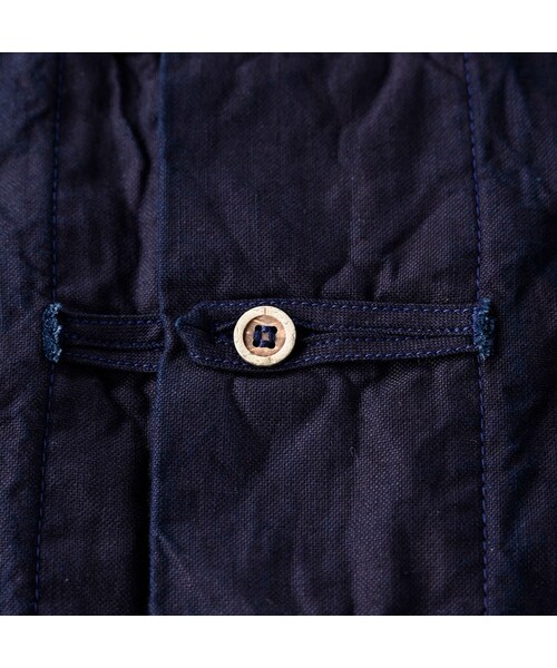 45R（フォーティファイブアール）の「オックスフォードの908 8ノットシャツ（インディゴ）（その他・レディース・74-インディゴ・00-XS）」の11枚目の写真