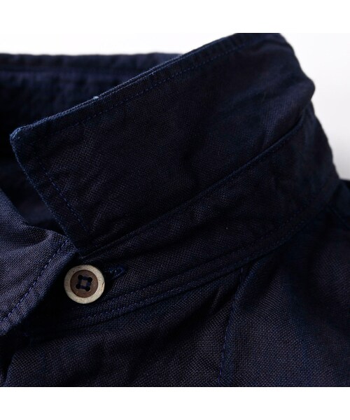 45R（フォーティファイブアール）の「オックスフォードの908 8ノットシャツ（インディゴ）（その他・レディース・74-インディゴ・00-XS）」の10枚目の写真