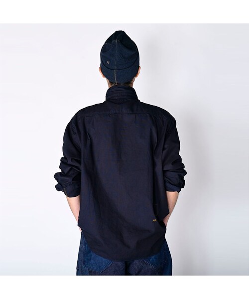 45R（フォーティファイブアール）の「オックスフォードの908 8ノットシャツ（インディゴ）（その他・レディース・74-インディゴ・00-XS）」の8枚目の写真