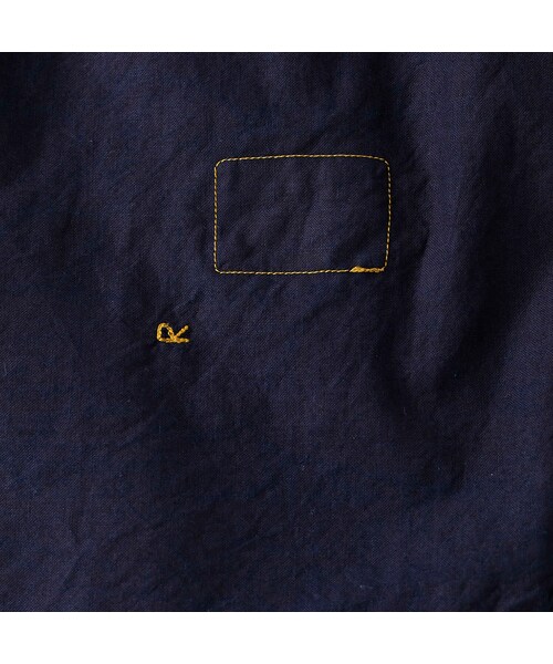 45R（フォーティファイブアール）の「オックスフォードの908 8ノットシャツ（インディゴ）（その他・レディース・74-インディゴ・00-XS）」の15枚目の写真