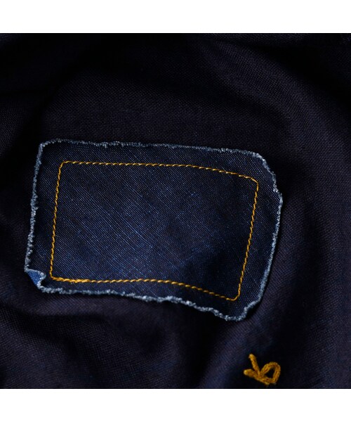 45R（フォーティファイブアール）の「オックスフォードの908 8ノットシャツ（インディゴ）（その他・レディース・74-インディゴ・00-XS）」の16枚目の写真