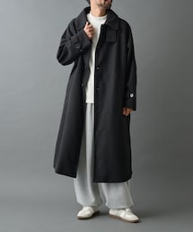 COLONY 2139（コロニートゥーワンスリーナイン）の「テックウールステンカラーロングコート（ステンカラーコート・メンズ）」