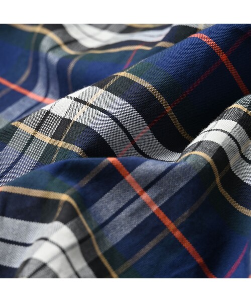 45R（フォーティファイブアール）の「504オックスのタックボタンダウンオーシャンブラウス（その他・レディース・36-オレンジタータン/76-ネイビータータン・02-M/03-L/04-XL）」の16枚目の写真