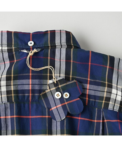 45R（フォーティファイブアール）の「504オックスのタックボタンダウンオーシャンブラウス（その他・レディース・36-オレンジタータン/76-ネイビータータン・02-M/03-L/04-XL）」の17枚目の写真