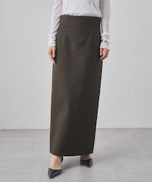 Whim Gazette（ウィムガゼット）の「メルトンスリットスカート（スカート・レディース）」