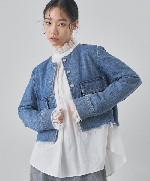 Whim Gazette（ウィムガゼット）の「デニムクルージャケット（ノー
