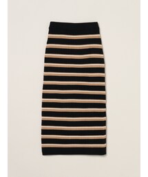 three dots（スリードッツ）の「ウールアウトフィット ナロースカート（その他）」