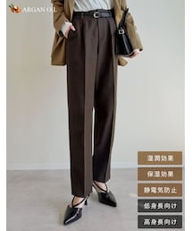 Re:EDIT（リエディ）の「微起毛ツイルテーパードパンツ - パンツ通販 | 人気レディースファッション - Re:EDIT（リエディ）（その他・レディース）」