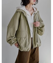 Re:EDIT（リエディ）の「スタンドカラージップブルゾン - ジャケット/アウター通販 | 人気レディースファッション - Re:EDIT（リエディ）（その他）」