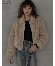 Re:EDIT（リエディ）の「カーリーフォーファーブルゾン - ジャケット/アウター通販 | 人気レディースファッション - Re:EDIT（リエディ）（その他・レディース）」