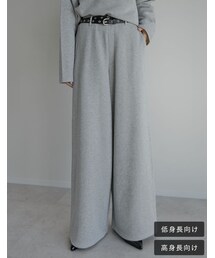 Re:EDIT（リエディ）の「ラメ裏毛スウェットルーズパンツ - パンツ通販 | 人気レディースファッション - Re:EDIT（リエディ）（その他）」