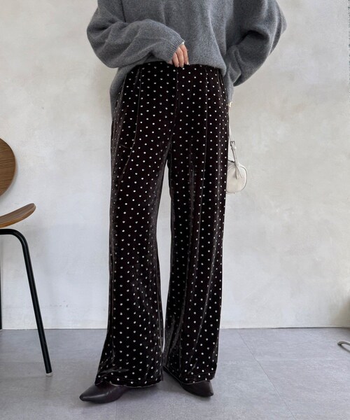 RICHARDS ロブスター 刺繍 ブラウス ストライプ シャツ チュニック 