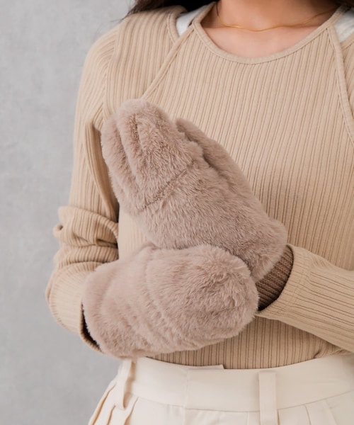 3coins（3coins）の「ファーミトン（手袋）」 - WEAR