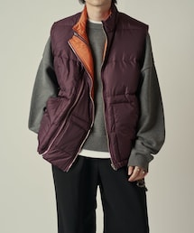 Lui's | リバーシブルダウンベスト CHEMISE Lui's(ダウンベスト)